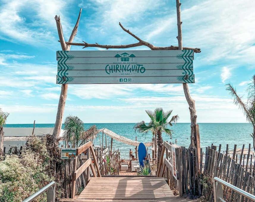 Camping Carabasse Vias Plage. Εξωτερικό φωτογραφία